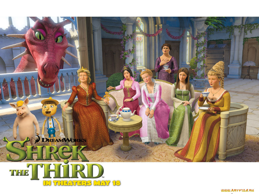, shrek, the, third